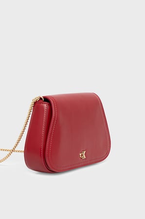 Calvin Klein Logolu Zincir Askılı Çanta LV04F1153GXLL Bayan ÇANTA LV04F1153G XLL BORDO