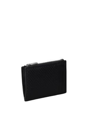 Erkek Perforated Fermuar Detaylı Cüzdan
