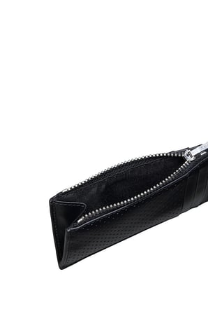 Erkek Perforated Fermuar Detaylı Cüzdan