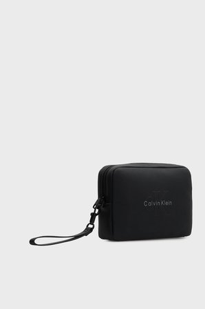 Calvin Klein Logolu Cüzdan LV04D1257GUB1 Erkek CÜZDAN LV04D1257G UB1 SİYAH