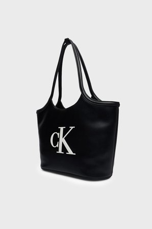 Calvin Klein Logolu Omuz Askılı Çanta LV04F3562G3L2 Bayan ÇANTA LV04F3562G 3L2 SİYAH