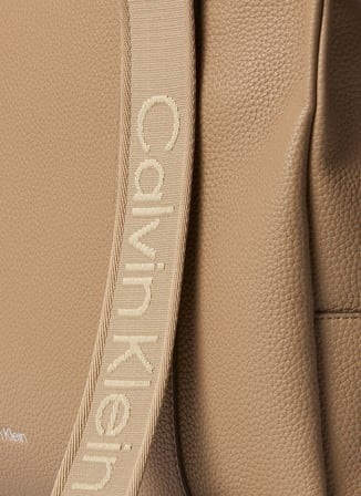 Calvin Klein Siyah Kadın Tote Çanta WEBBING ADJ STRAP TOTE