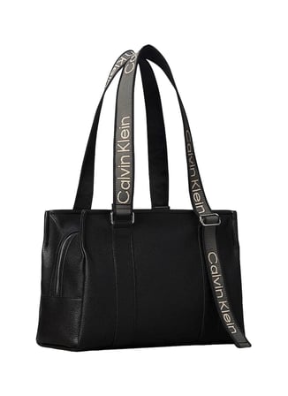 Calvin Klein Siyah Kadın Tote Çanta WEBBING ADJ STRAP TOTE