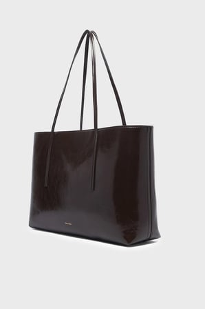 Calvin Klein Logolu Omuz Askılı Çanta LV04F3537GBAL Bayan ÇANTA LV04F3537G BAL KAHVE