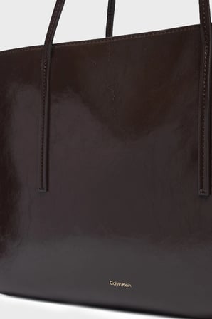 Calvin Klein Logolu Omuz Askılı Çanta LV04F3537GBAL Bayan ÇANTA LV04F3537G BAL KAHVE