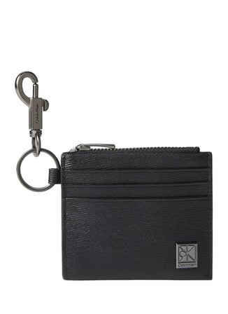 Calvin Klein Siyah Erkek Kartlık EMBLEM HW CARDHOLDER W/ CLIP