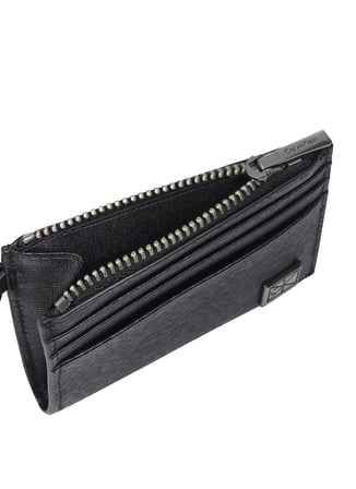 Calvin Klein Siyah Erkek Kartlık EMBLEM HW CARDHOLDER W/ CLIP