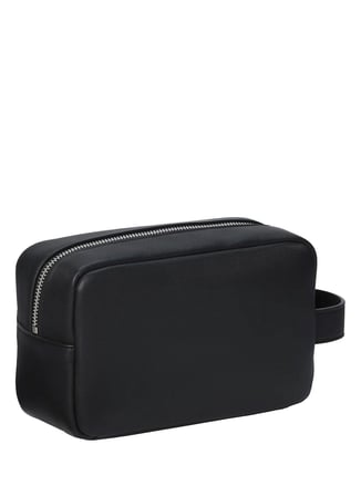 Calvin Klein Siyah Erkek Traş Çantası GRAPHIC DOPP KIT