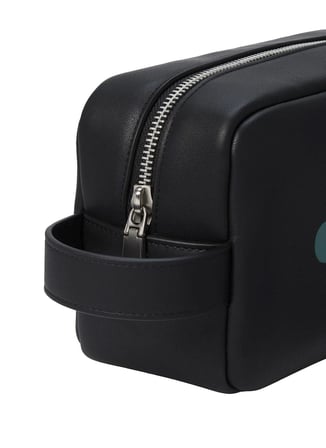 Calvin Klein Siyah Erkek Traş Çantası GRAPHIC DOPP KIT