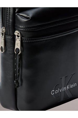 Erkek Bold Logo Detaylı Webbing Omuz Çantası