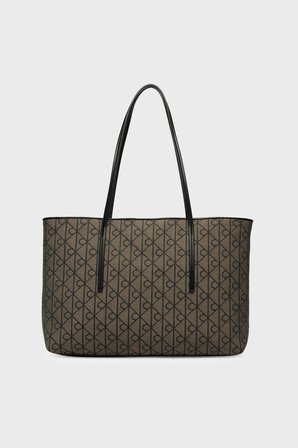 Calvin Klein Logolu Omuz Askılı Çanta LV04F3750G7UL Bayan ÇANTA LV04F3750G 7UL BEJ-SİYAH