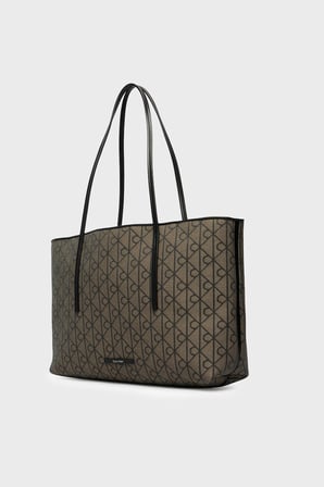 Calvin Klein Logolu Omuz Askılı Çanta LV04F3750G7UL Bayan ÇANTA LV04F3750G 7UL BEJ-SİYAH