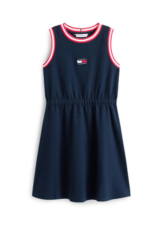 Tommy Hilfiger Lacivert Kız Çocuk Desenli Elbise KG0KG09109C1G