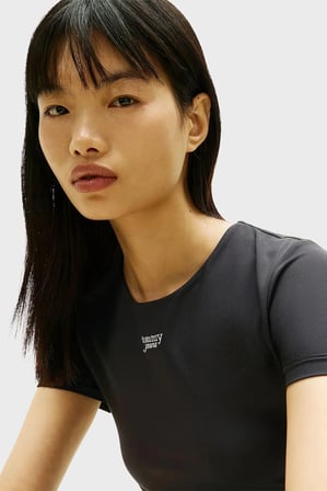 Tommy Hilfiger TJW SLIM SH SILVER SCRIPT TEE T-shirt