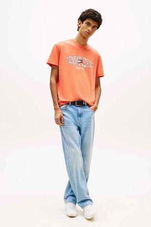 Tommy Jeans Erkek Tişört-DM0DM22520