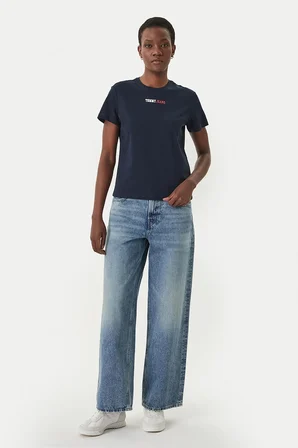 Tommy Jeans Kadın Tişört-DW0DW22277
