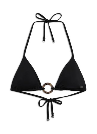 Tommy Hilfiger Siyah Kadın Bikini Üst TRIANGLE RP