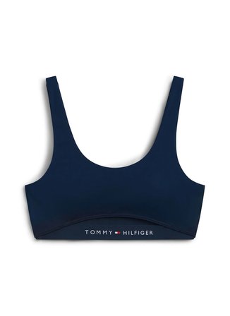 Tommy Hilfiger Lacivert Kadın Bikini Üst CUT OUT BRALETTE