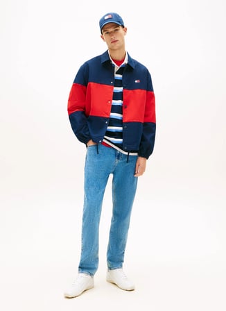 Tommy Jeans Mavi Erkek Denim Pantolon DM0DM228631A5 Mavi Denim Pantolon
