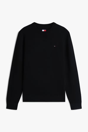 TJM SLIM ESS LIGHT SWEATER EXT Erkek Siyah Kazak - DM0DM22853