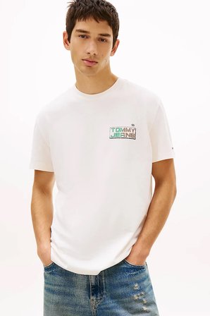Tommy Jeans Erkek Tişört-DM0DM22536