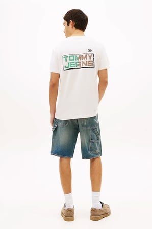 Tommy Jeans Erkek Tişört-DM0DM22536