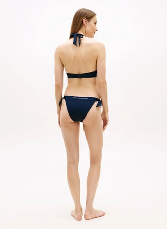 Tommy Hilfiger Lacivert Kadın Bikini Alt STRING SIDE TIE