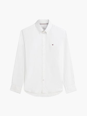 CL OXFORD SOLID SHIRT Erkek Beyaz Gömlek - MW0MW42936