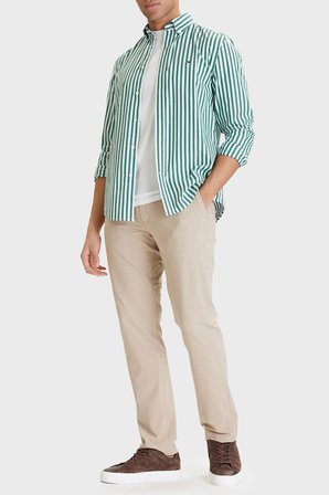 Tommy Hilfiger Regular Fit Normal Bel Düz Paça Pantolon Erkek PANTOLON MW0MW43408 RBT KUM