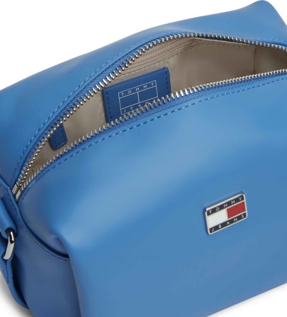 TOMMY HILFIGER Kadın Marka Logolu Günlük Kullanıma Uygun Mavi Omuz Çantası AW0AW18456 C4F