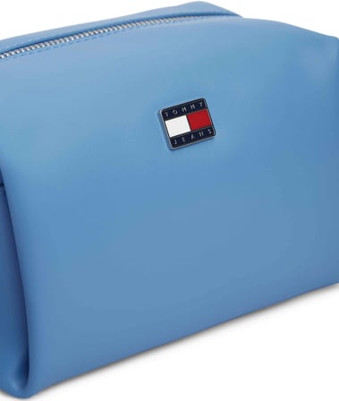 TOMMY HILFIGER Kadın Marka Logolu Günlük Kullanıma Uygun Mavi Omuz Çantası AW0AW18456 C4F