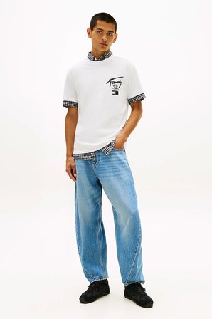 Tommy Jeans Erkek Tişört-DM0DM22553