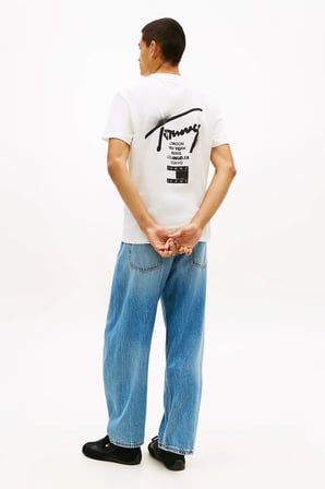 Tommy Jeans Erkek Tişört-DM0DM22553