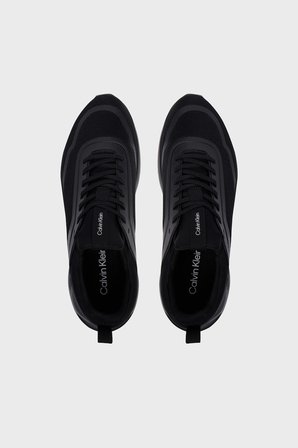 Calvin Klein Logolu Sneaker Ayakkabı HM0HM021640GJ Erkek AYAKKABI HM0HM02164 0GJ SİYAH