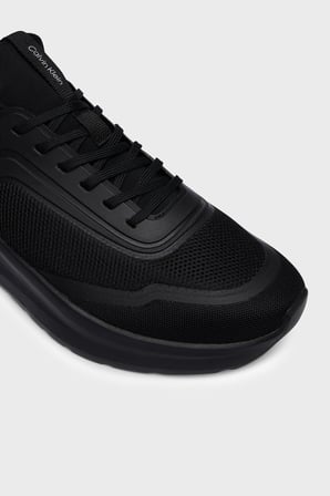 Calvin Klein Logolu Sneaker Ayakkabı HM0HM021640GJ Erkek AYAKKABI HM0HM02164 0GJ SİYAH