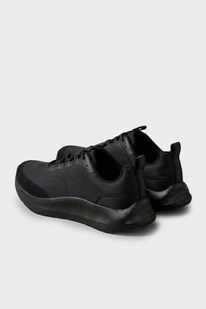 Calvin Klein Süet Detaylı Sneaker Ayakkabı Erkek AYAKKABI HM0HM02342 0GJ SİYAH