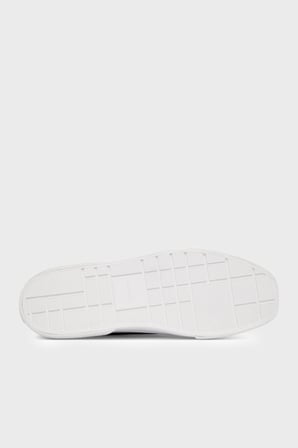 Calvin Klein Deri Logolu Sneaker Ayakkabı HW0HW03077BEH Bayan AYAKKABI HW0HW03077 BEH SİYAH