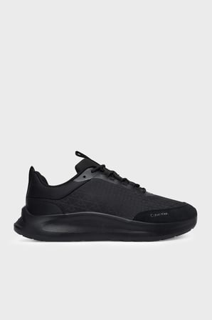 Calvin Klein Logolu Sneaker Ayakkabı HM0HM023430GJ Erkek AYAKKABI HM0HM02343 0GJ SİYAH