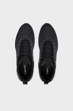 Calvin Klein Logolu Sneaker Ayakkabı HM0HM023430GJ Erkek AYAKKABI HM0HM02343 0GJ SİYAH