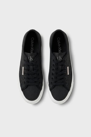 Calvin Klein Logolu Platform Sneaker Ayakkabı HW0HW03265BEH Bayan AYAKKABI HW0HW03265 BEH SİYAH
