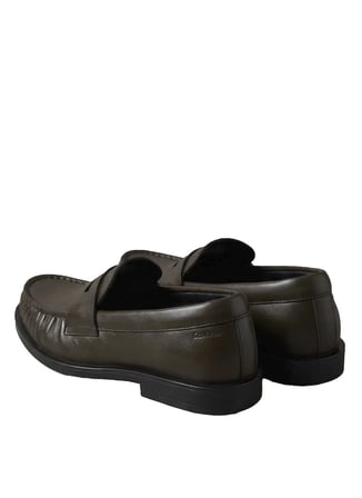 Calvin Klein Kahverengi Kadın Loafer ROUND LOAFER LTH