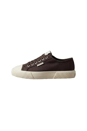 VULC LACE UP CANVAS, 0KQ Kahverengi Kadın Spor Ayakkabı