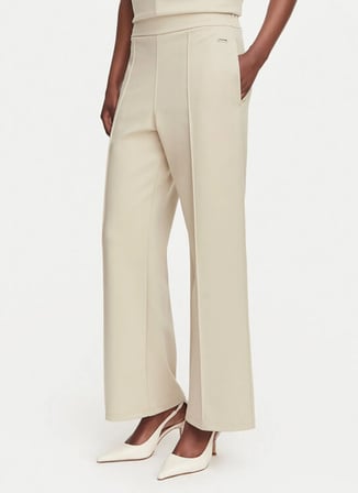 Calvin Klein Ekru Kadın Pantolon LV044G210G2F2