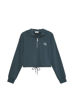 LS MONOLOGO TERRY CR, CEG Gri Kadın Ceket