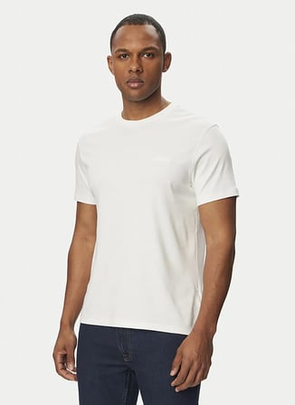 Calvin Klein T-Shirt, L, Beyaz