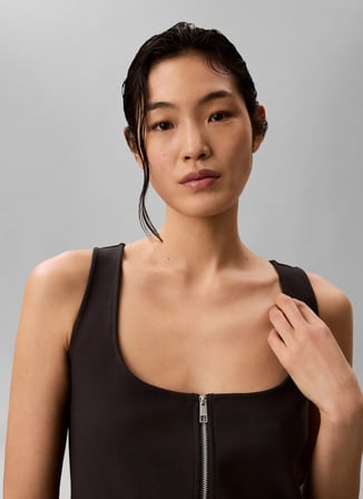 Calvin Klein Siyah Kadın Atlet LV044G235GUB1