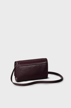 Calvin Klein Logolu Çıkarılabilir Askılı Cüzdan LV04F1218GBAP Kadın CÜZDAN LV04F1218G BAP BORDO