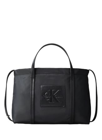 Calvin Klein Siyah Kadın Tote Çanta NYLON SMALL TOTE CROSSBODY