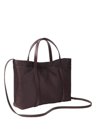 Calvin Klein Bordo Kadın Tote Çanta NYLON SMALL TOTE CROSSBODY