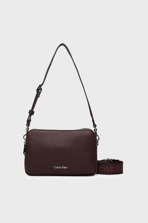 Calvin Klein Logolu Ayarlanabilir Askılı Çanta LV04F3656GBAP Kadın ÇANTA LV04F3656G BAP BORDO
